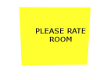 Rate Room In Yellow
