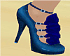 Blue Heels Ruffles