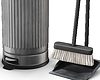 cleaning trash