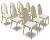 Wedd Chairs Gold