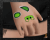 Green Gummi Hands M