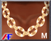 AF.Gold Chain Necklace M
