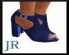 [JR] Blue Swade Heels