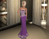 Purple and Lace Gown
