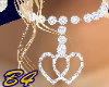 (B4) Hearts Necklace D