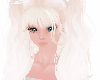 blonde lala bangs