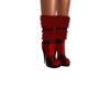 X-Red Plaid Boots