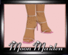 Pink Silver Heels