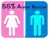 55% Avatar Resizer