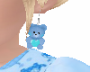 🌈 Blue Bear Earrings