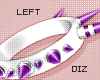 !!D Arm Spike Purple L