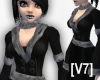 [V7] Dark Fur Dress
