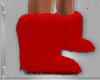 "SAV" YANA RED FUR BOOTS