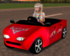 Children's car red