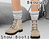 [B] Snow Beige Boots