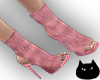 0123 Pink Fluffy Heels