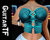 Turquoise Laced Top 1 N6