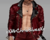 C Red Leather Jacket