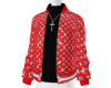 red lv jacket