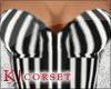K | Striped Corset