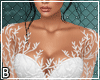 White Vine Wedding Gown