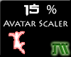 Avatar Scaler 15% M-F