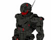 cyborg power armor red