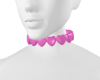Candy Heart Choker Pink~