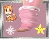 DC.. SOCKS PINK  WINTER