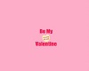 Be My Valentine tubetop