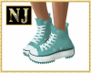 NJ] Green Sneakers