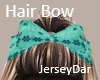 Happy Floral Bow Aqua