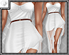 ◈ White Chiffon Dress