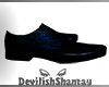 Blue Blk Dress Shoe