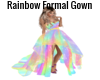 Formal Rainbow Gown