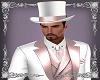 white-pink Top Hat