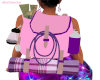 Pink/Purple backpack