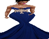 Royal Blue Xtrabm Gown