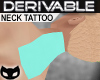 |SIN| Der. Neck Tattoo