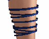D*EML Chain heeled blue