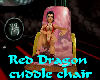 red dragon cuddle chair
