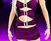 *T* Purple Club Dress