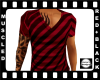Red & Black Muscle Shirt