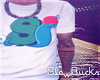 Sb|White slowbucks shirt