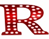 Red Sign Letter  R
