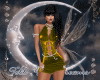 Metallic Rose  Dress