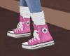 3R Shoes+socks PINK