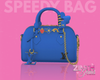 Light Blue Speedy Bag