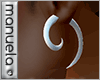 |M| Horn earring DRV L