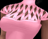 Lattice Dress - Pink